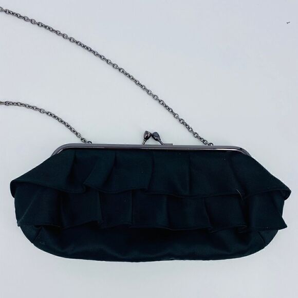 Hollywould for target ruffle clutch purse - Picture 3 of 6